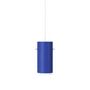Moebe - Tube Pendant light, small / deep blue
