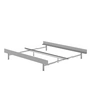 Moebe - Extendable bed 90-180 cm, 29 cm / low, stainless steel
