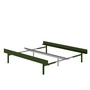 Moebe - Pull-out bed 90-180 cm, 39 cm / high, pine green