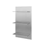 Ferm Living - Lager Triple wall shelf, Small, aluminum scaffolded