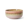 HKliving - 70's Dessert bowl, Ø 12.5 cm, glaze