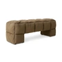 Hkliving - Puffy Lobby Bench, 140 cm, olive