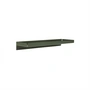 OYOY - Bakku wall shelf, L 50 cm, olive