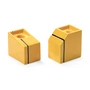 Serax - Silos Candle holder, yellow (set of 2)