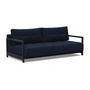Innovation Living - Bifrost Deluxe Sofa bed, 115 x 210 cm, dark blue (528 Mixed Dance )