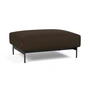 Innovation Living - Malloy Ottoman, brown / black (358 Taura Chocco )