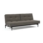 Innovation Living - Splitback Styletto sofa bed, dark gray (216 Flashtex )