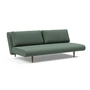 Innovation Living - Unfurl Lounger sofa bed, 3-seater, green (518 Elegance )