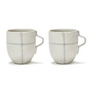 Serax - Zuma mug by Kelly Wearstler, Salt / white (set of 2)