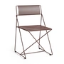 HAY - X-Line Chair, Outdoor, iron red