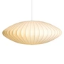 HAY - Nelson Saucer Bubble pendant light L, Ø 89 x H 3 5. 5 cm, off white