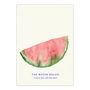 Paper Collective - The Watermelon Poster, 70 x 100 cm