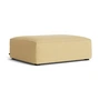 HAY - Mags Soft Ottoman S02 (S), yellow (Yuma 833) / seams: beige (felt glides)