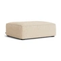 HAY - Mags Soft Ottoman S02 (S), beige ( Bolgheri LGG60) / seams: beige (felt glides)