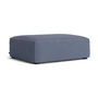 HAY - Mags Soft Ottoman S02 (S), blue ( Linara 198) / seams: beige (felt glides)