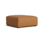 HAY - Mags Soft Ottoman S01 (XS), cognac (Sense) / seams: beige (felt glides)