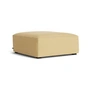 HAY - Mags Soft Ottoman S01 (XS), yellow (Yuma 833) / seams: beige (felt glides)