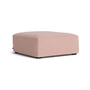 HAY - Mags Soft Ottoman S01 (XS), red-white (Tartaglia 861) / seams: beige (felt glides)