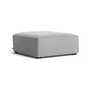 HAY - Mags Soft Ottoman S01 (XS), light gray ( Hallingdal 130) / seams: beige (felt glides)