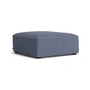 HAY - Mags Soft Ottoman S01 (XS), blue ( Linara 198) / seams: beige (felt glides)