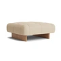 HAY - Quilton Lift Ottoman, oak / beige (Hallingdal 220)