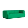 HAY - Quilton 2-seater sofa, green (Vidar 932)
