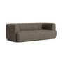 HAY - Quilton 2-seater sofa, brown (Tadao 410)