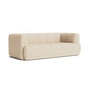 HAY - Quilton 2-seater sofa, beige (Bolgheri LGG60)