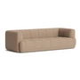 HAY - Quilton 3-seater sofa, brown (Volume 30)