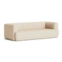 HAY - Quilton 3-seater sofa, beige (Bolgheri LGG60)