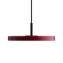 Umage - Asteria Micro LED pendant light V2, black / ruby red