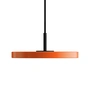 Umage - Asteria Micro LED pendant light V2, black / orange