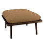 Umage - Lounge Around Shuffle Pouf, dark oak / sugar brown