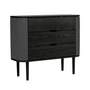 Umage - Treasures Chest of drawers, black oak / shadow