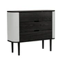 Umage - Treasures Chest of drawers, black oak / sterling