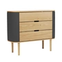 Umage - Treasures Chest of drawers, natural oak / shadow