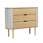 Umage - Treasures Chest of drawers, natural oak / sterling