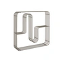 AYTM - Curva Square wall shelf, taupe