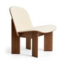 HAY - Chisel Lounge Chair, walnut / cream (Volume 01)