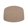 HAY - Seat cushion for AAC chair with armrest, beige (Remix 242)