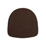 HAY - Seat cushion for AAC chair with armrest, brown (Remix 356)
