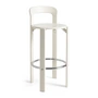 HAY - Rey Bar stool, 75 cm, cream white (plastic glides)