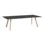 HAY - Copenhague CPH30 Dining table, 250 x 120 cm, lacquered oak / black linoleum