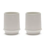 Serax - Dune Mug by Kelly Wearstler, alabaster / white (set of 2)