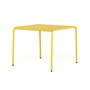TipToe - Panorama Garden table, 90 x 90 cm, sun yellow