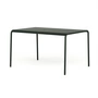 TipToe - Panorama Garden table, 130 x 90 cm, forest green