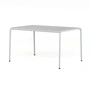 TipToe - Panorama Garden table, 130 x 90 cm, chalk gray