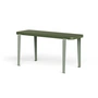TipToe - LOU bench, 90 x 30 cm, beech olive green (RAL 6003) / eucalyptus gray