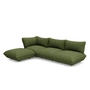 Fatboy - Sumo Corner sofa left / right, leaf green (bouclé)