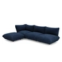 Fatboy - Sumo Corner sofa left / right, deep blue (corduroy)